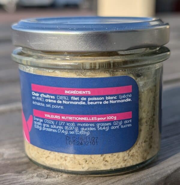 Rillettes d'huîtres Spéciales de Veules-les-roses – Image 2